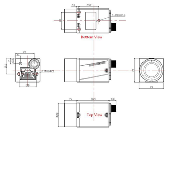 MER-503-20GM-P, EOL, Replacement is MER2-503-23GM-P