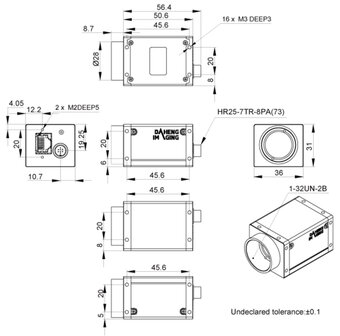 ME2P-1230-9GC-P, IMX304, 4096x3000, 9fps, 1.1&quot;, Global shutter, CMOS, Color